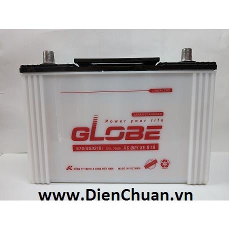 Ắc quy Globe 12V-50Ah N50