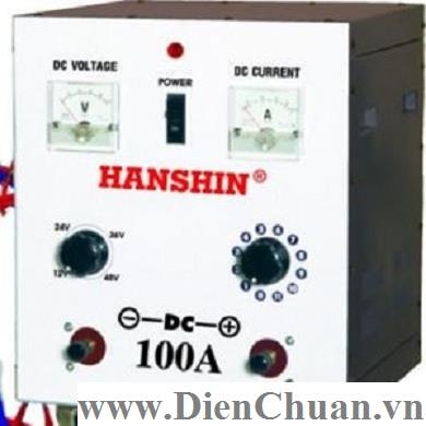 Máy sạc ắc quy Hanshin 100A 12V-24V-36V-48V