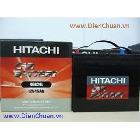 ẮC QUY HITACHI 12V-45Ah 46B24L/R