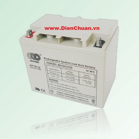 Ắc Quy Outdo 12V-75Ah  OT75-12