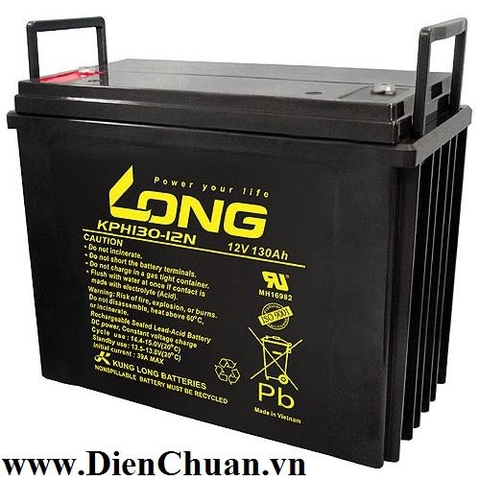 Ắc quy Long 12V-130Ah KPH130-12N