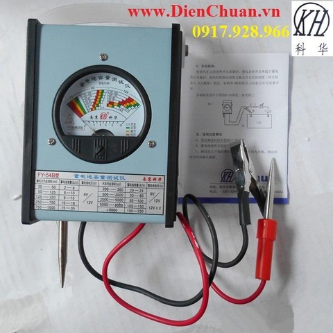 Máy đo kiểm tra nội trở bình ắc quy 2V/6V/12V 2Ah-250Ah FY54B