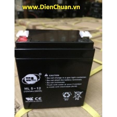 Ắc quy HL 12V-5Ah HL5-12