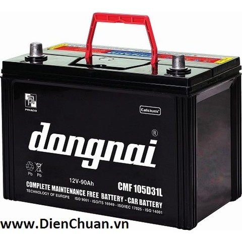 Ắc quy Đồng Nai 12V 90Ah CMF105D31L/R