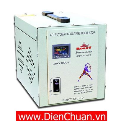 ổn áp Robot 1 pha 1 KVA 150V-250V