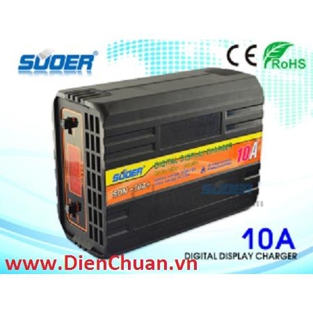 Máy sạc bình ắc quy tự động 6V/12V-100Ah Suoer SON-10A