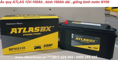 Ắc Quy Atlas MF95E41R ( 12V-100Ah )