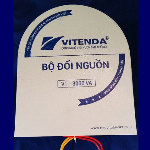 Biến áp đổi nguồn Vitenda 3KVA hình móng ngựa từ 220V sang 110V