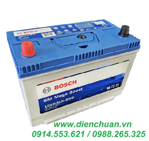 Ắc Quy BOSCH 12V 90Ah 105D31R