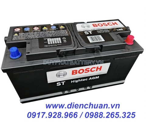 Ắc Quy Bosch AGM LN6 ( 12V-105Ah)