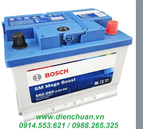 Ắc quy Bosch 12V 60Ah (DIN60) 560.060