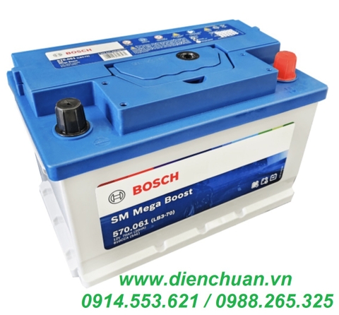 Ắc quy Bosch 12V-78Ah DIN 578.070