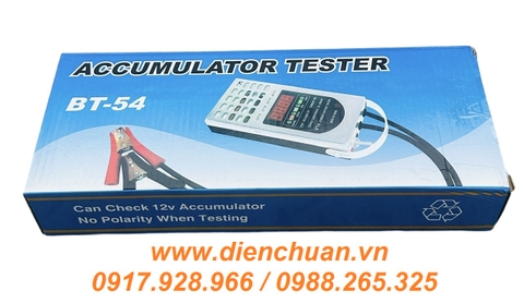 Thiết bị kiểm tra ắc quy BT54 loại có màn hình hiển thị số LCD ( BT-54 Accumulator Tester)