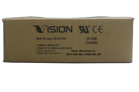 Ắc quy Vision CP1290 ( 12V 9ah)