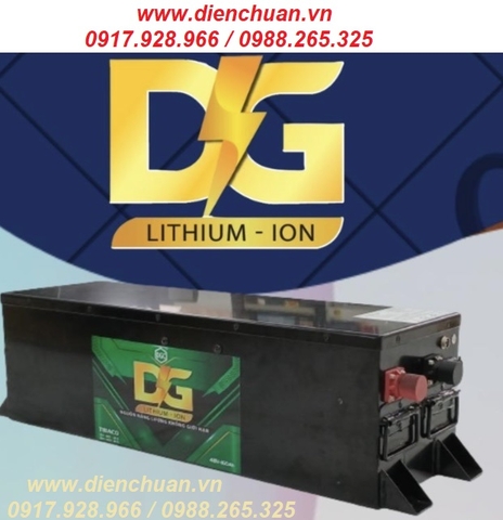 Pin Lithium 48V-230AH ( DGLI-482300 ) dùng cho xe điện- xe golf- xe nâng