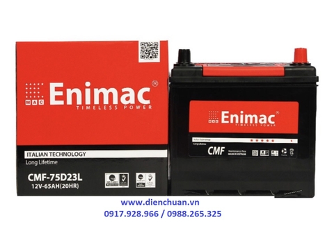 Ắc quy Enimac CMF75D23R/L (12V 65Ah)