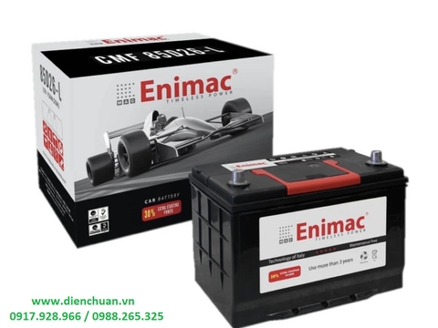 Ắc quy Enimac  CMF85D26R/L (12V 75Ah)