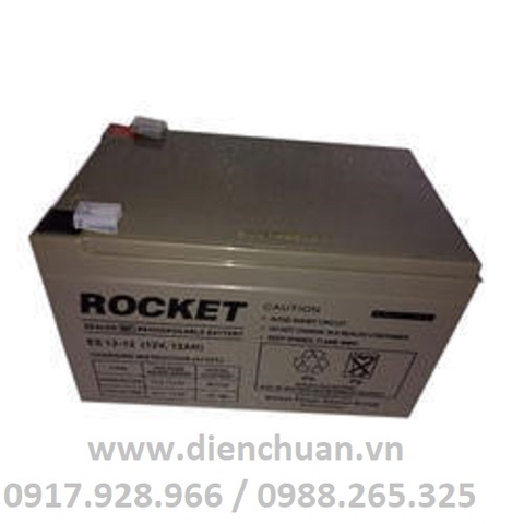 Ắc quy Rocket ES12-12 (12V 12AH )