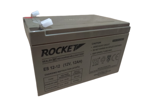 Ắc quy Rocket ES12-12 (12V 12AH )