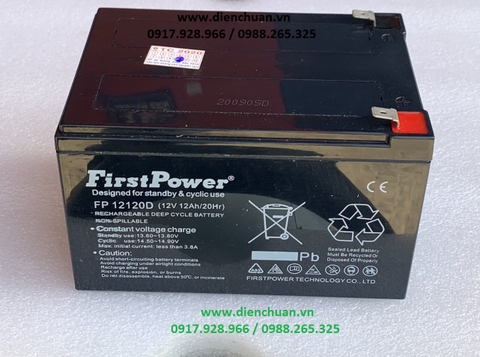 Ắc quy First Power 12V 12ah FP12120D