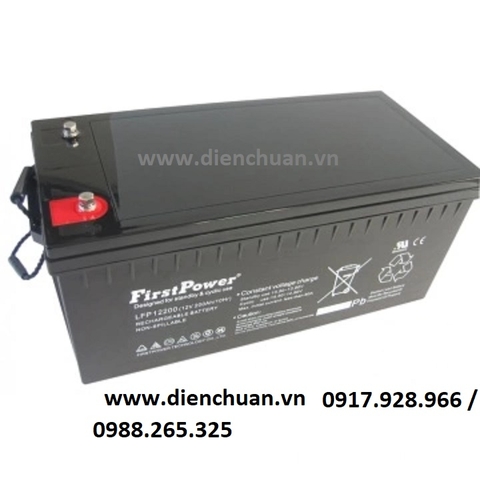 Ắc quy viễn thông First Power 12V 200ah LFP12200