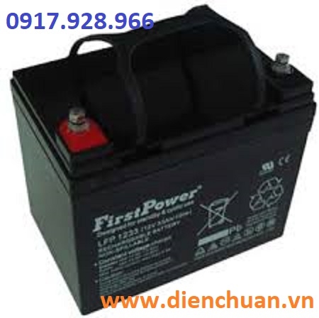 Ắc quy viễn thông First Power 12V 33ah LFP1233