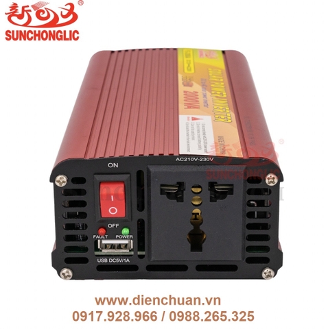 Kích điện 12V sang 220V 2000VA ( Sunchonglic FS-2000A)