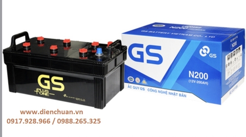 Ắc quy GS 12V 200Ah N200