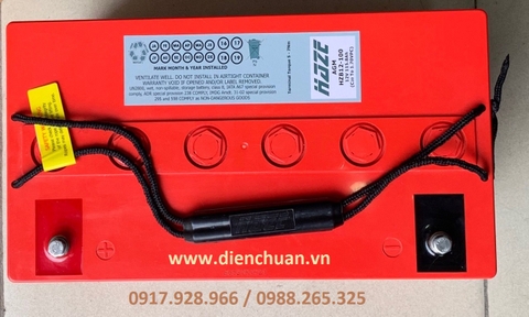 Ắc quy viễn thông Haze 12V 100Ah HZB12-100