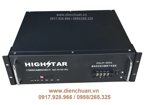 Pin lithium-ion Lifepo4 48V-50Ah HIGHSTAR HSDLFP-4850A