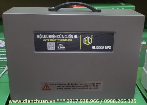 Bộ lưu điện cửa cuốn HL1200 công suất lớn