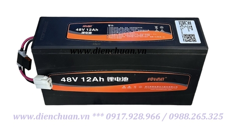 Ắc quy/ Pin Lithium 48V 12Ah dùng cho xe đạp điện xe máy điện Narada L4812