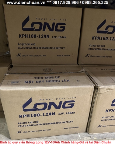 Ắc quy Long 12V-100Ah KPH100-12AN