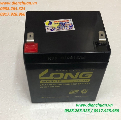 Ắc quy Long 12V-5Ah WP5-12