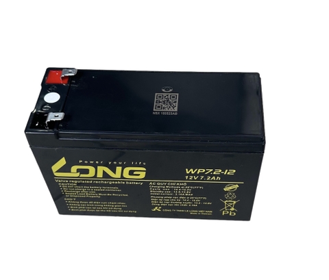 Ắc quy Long 12V-7.2Ah WP7.2-12