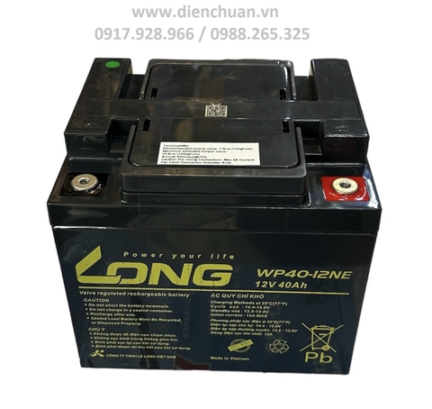 Ắc quy Long 12V-40Ah WP40-12N/ WP40-12NE