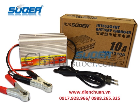 Máy Nạp ắc quy tự động Suoer 10A 12V-100ah ( MA-1210A/S)