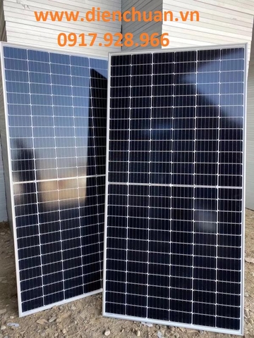 Tấm pin năng lượng mặt trời Mono 350W Hames công nghệ mới nhất Half-cells