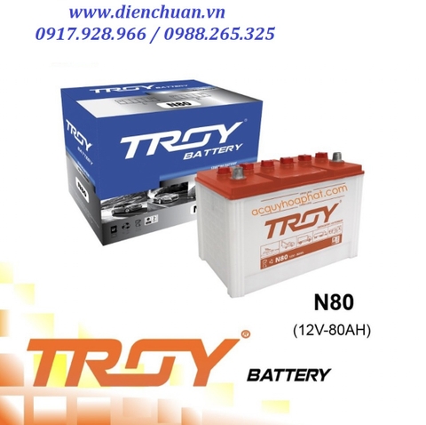 Bảng giá ắc quy Troy mới nhất năm 2024 / Mã hàng-model Thông số kỹ thuật ắc quy Troy