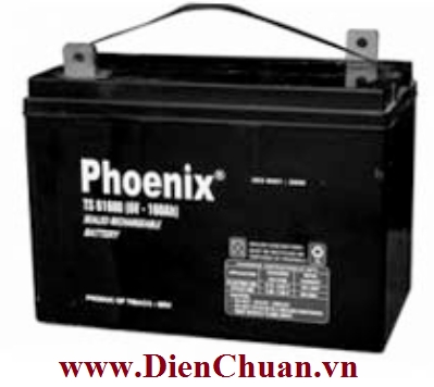 Ắc quy Phoenix 6V 160Ah TS61600