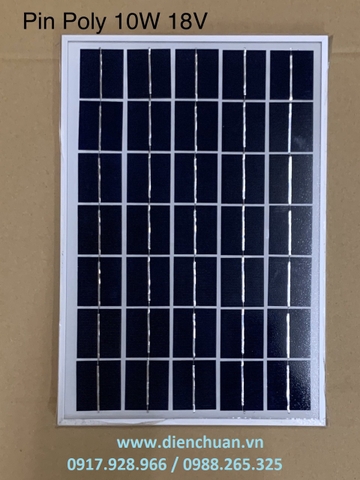 Tấm pin năng lượng mặt trời Poly 10W 18V ESG-010P
