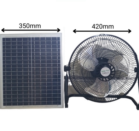 Quạt tích điện năng lượng mặt trời chân quỳ Solar Fan XY009jx