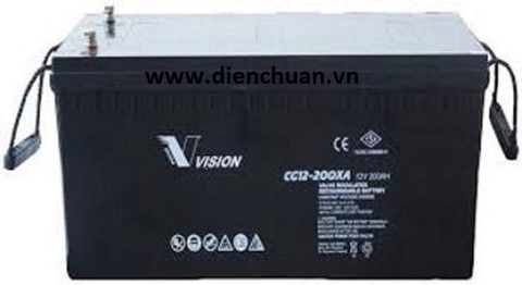 Ắc quy Vision 12V-200Ah CG12-200XA