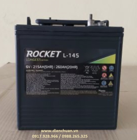 ẮC QUY ROCKET L-145 (6V 260AH)