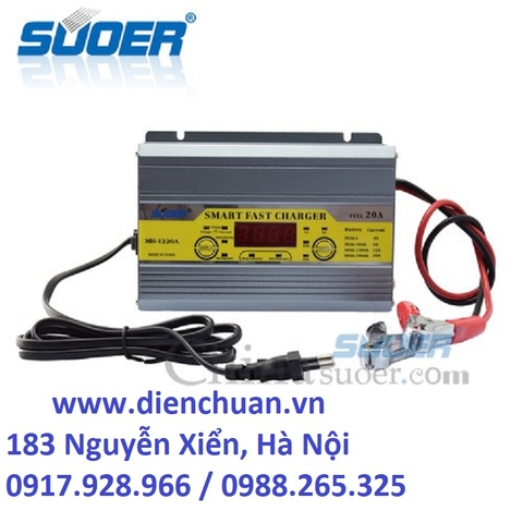 Sạc (nạp) ắc quy tự động Suoer 12V 200ah Suoer MH-1220A 12V 20A