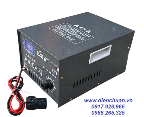 Máy nạp (sạc) ắc quy xe nâng- xe ba bánh- xe điện sân golf -xe điện du lịch 72V-20A /50Ah- 250Ah