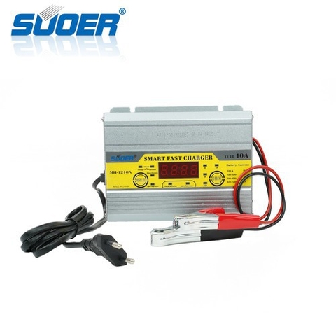 Sạc ắc quy tự động 12V 100ah Suoer MH-1210A 12V 10A