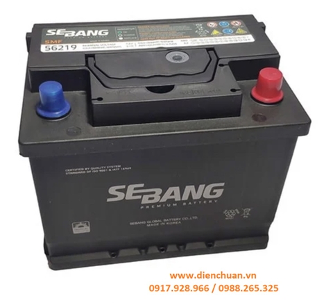 Ắc quy Sebang SMF 56219 ( 12V 62Ah)