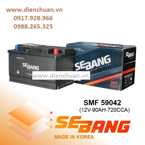 ẮC QUY SEBANG SMF 59042 (12V-90AH)