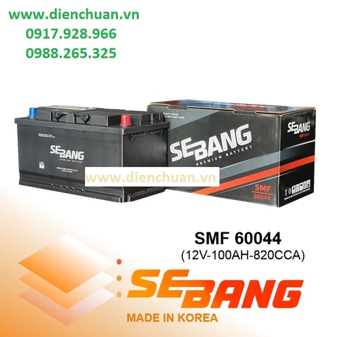 ẮC QUY SEBANG SMF 60044 (12V-100AH)